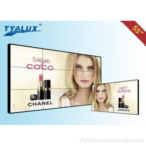 Restaurant 1080P Narrow Bezel Video WallMonitor Digital Sig